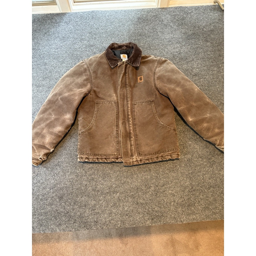 J22 Cht Carhartt Traditional Jacket Small No 14806 USA